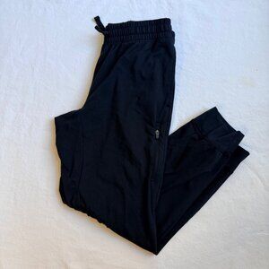 All In Motion Kids Black Soft Jogger Pants L 10/12 Elastic Waistband With Pocket